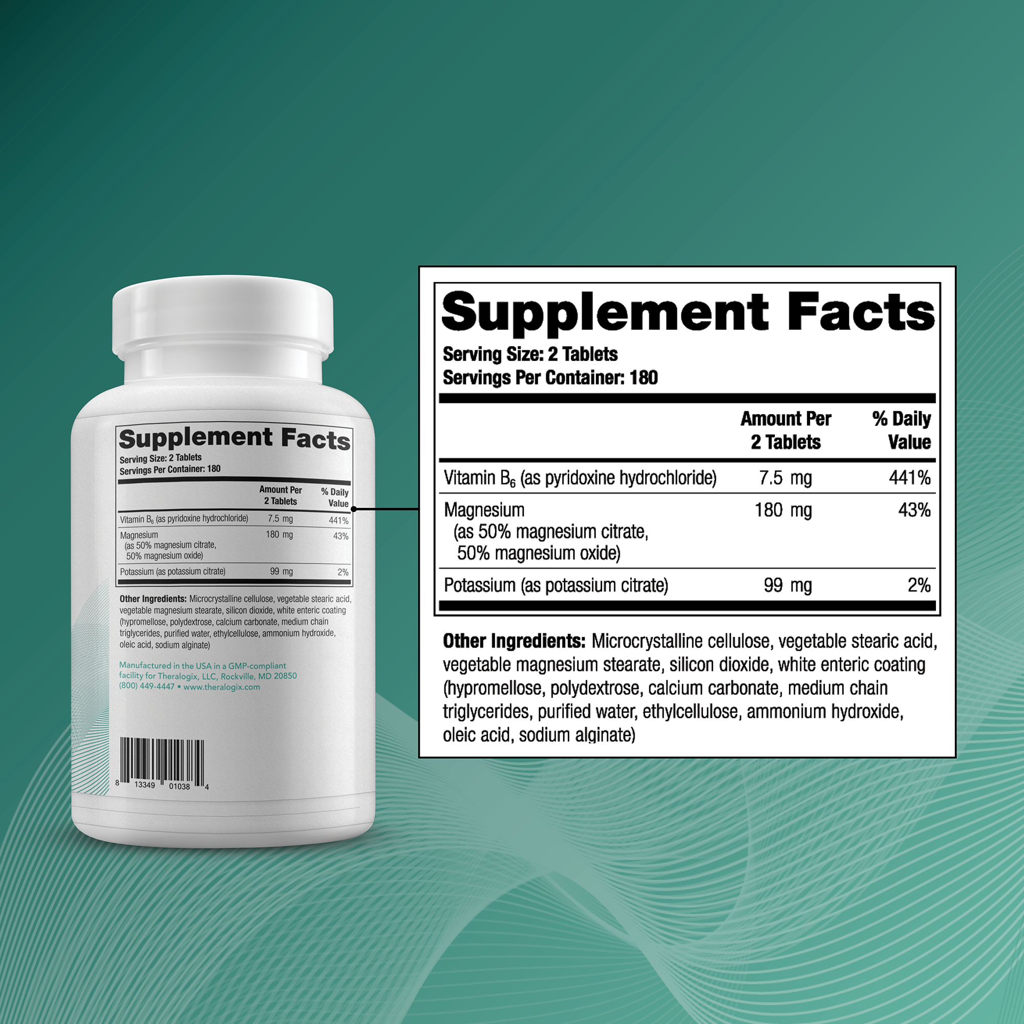 Optimal absorption kidney support supplement.