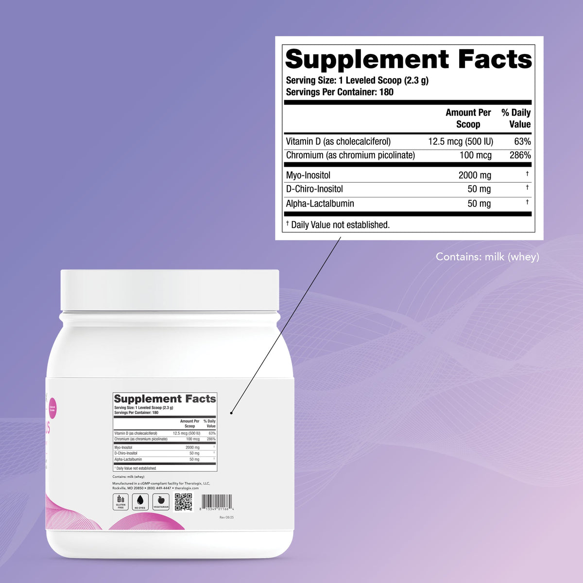 40:1 inositol powder supplement for women