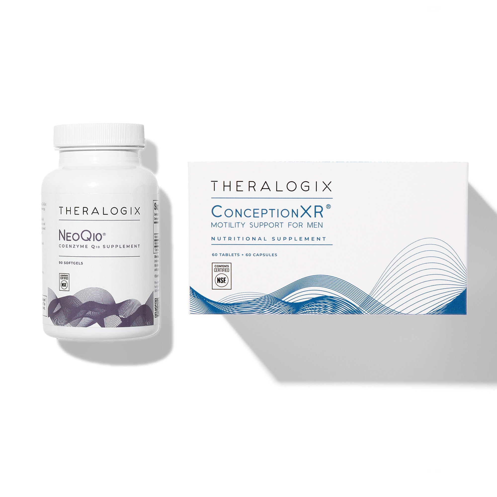 Nutritional supplements to support male fertility and sperm health.