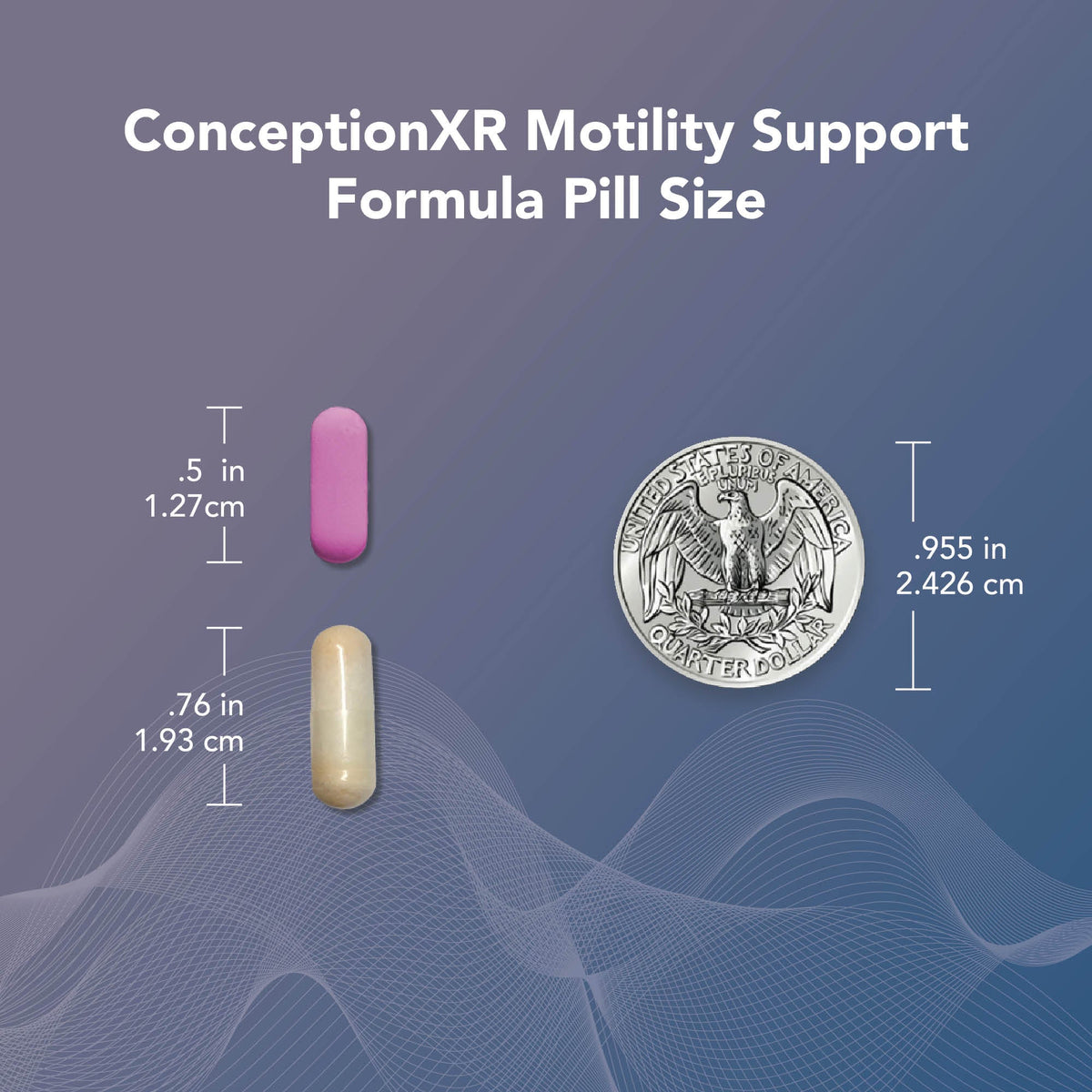 Supplements to help sperm shape.