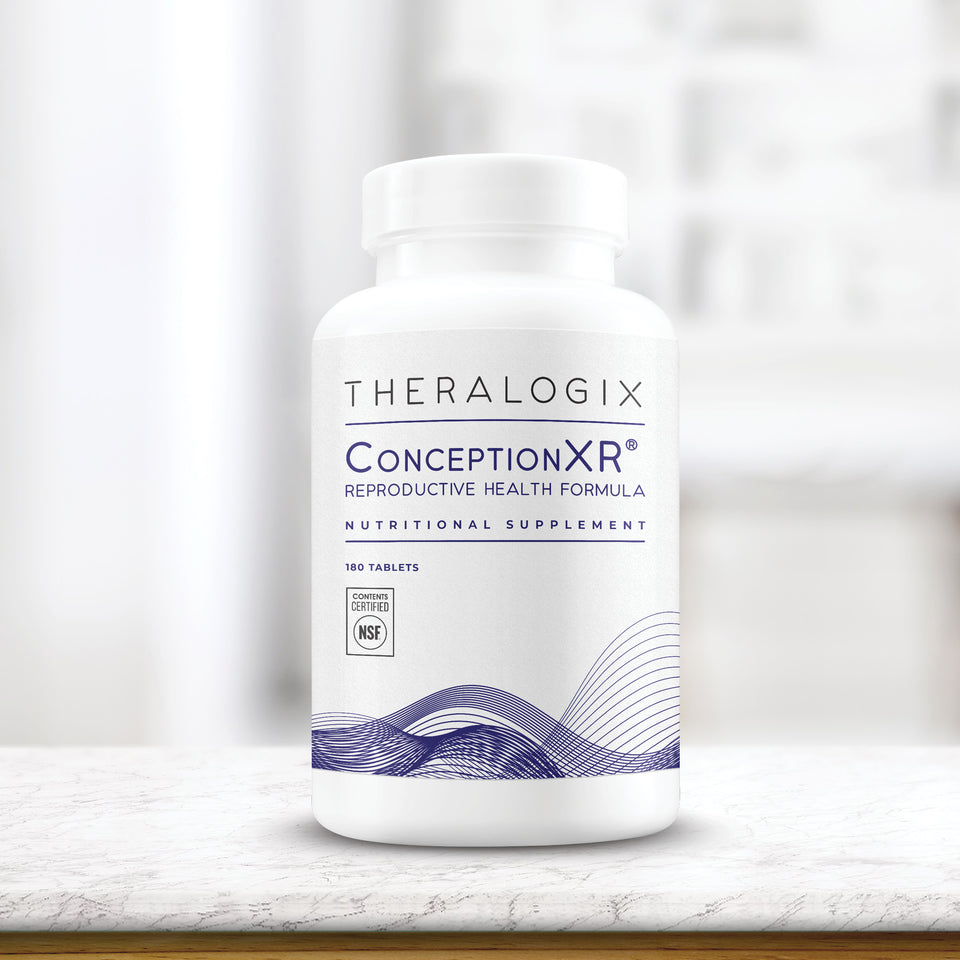 Physician recommended Conception XR reproductive health supplement focused on healthy sperm.