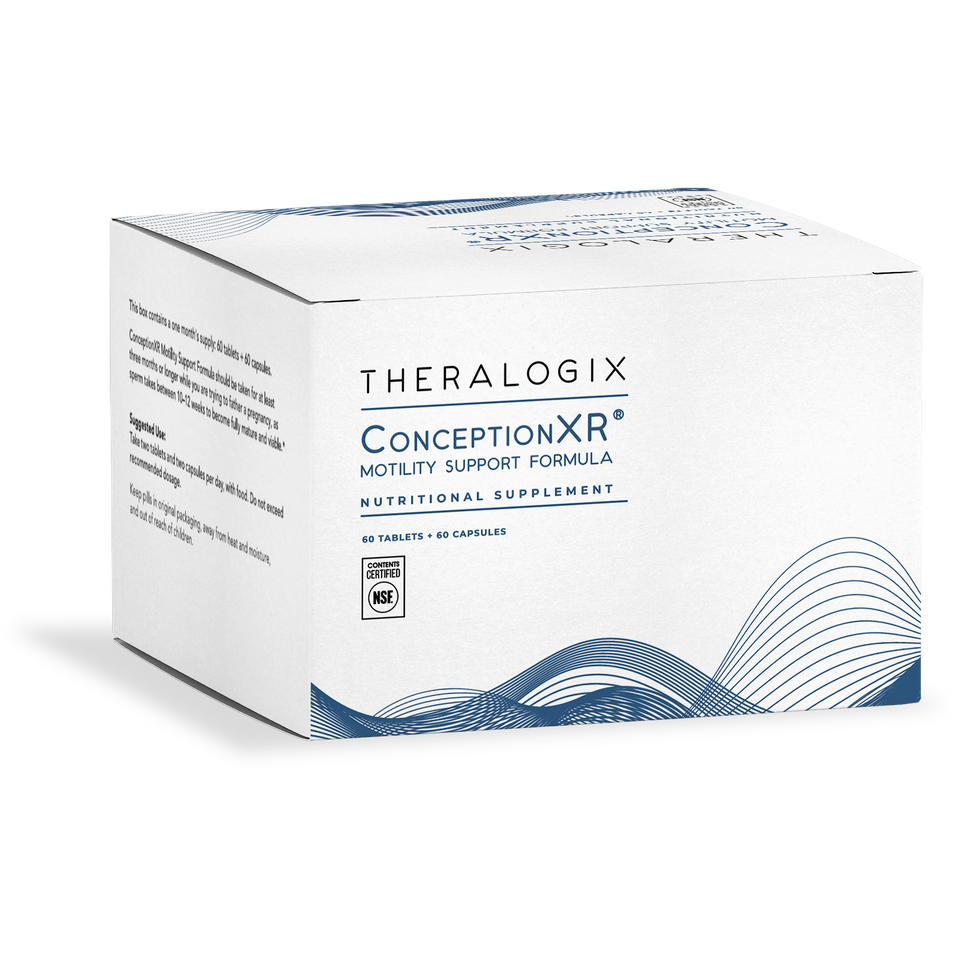 ConceptionXR Motility Support Formula is the ultimate fertility supplement for men who need extra nutrient support for sperm motility.