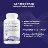 ConceptionXR Reproductive Health Supplement contains nutrients to promote sperm health.