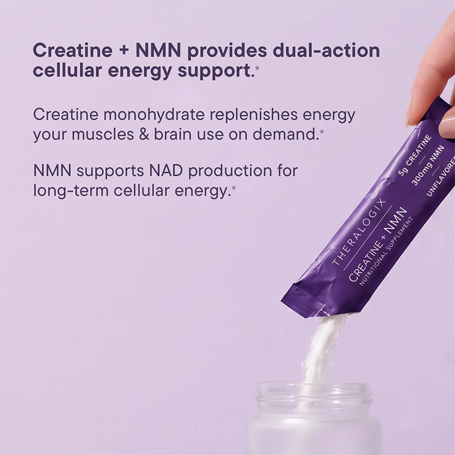 Creatine for menopause, Creatine and NMN for women healthy aging supplement