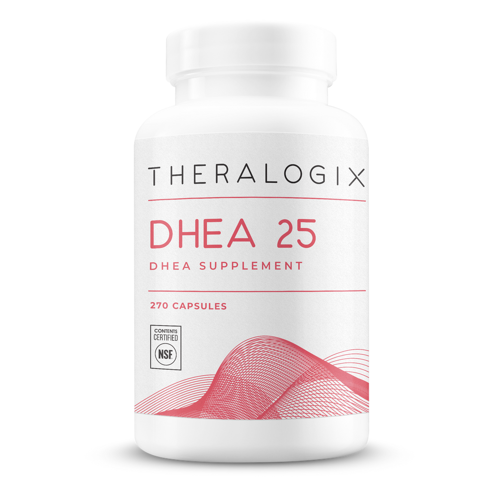 DHEA 25 is a micronized DHEA supplement to support female fertility, plus quality of life for older adults.*