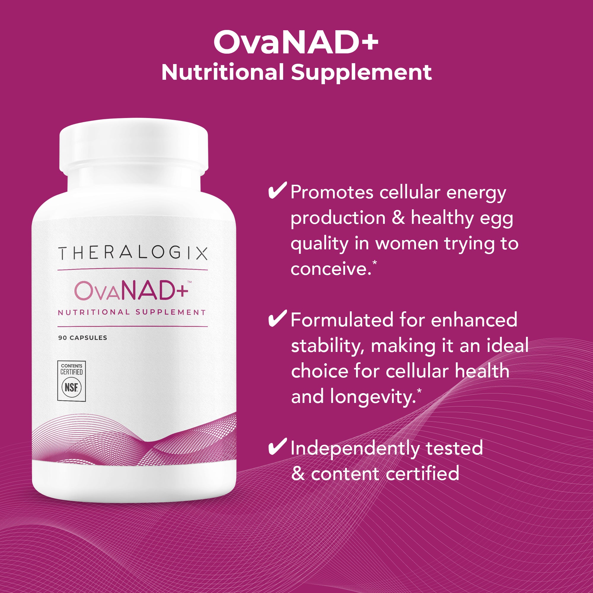 theralogix nad NMN for fertility and egg quality