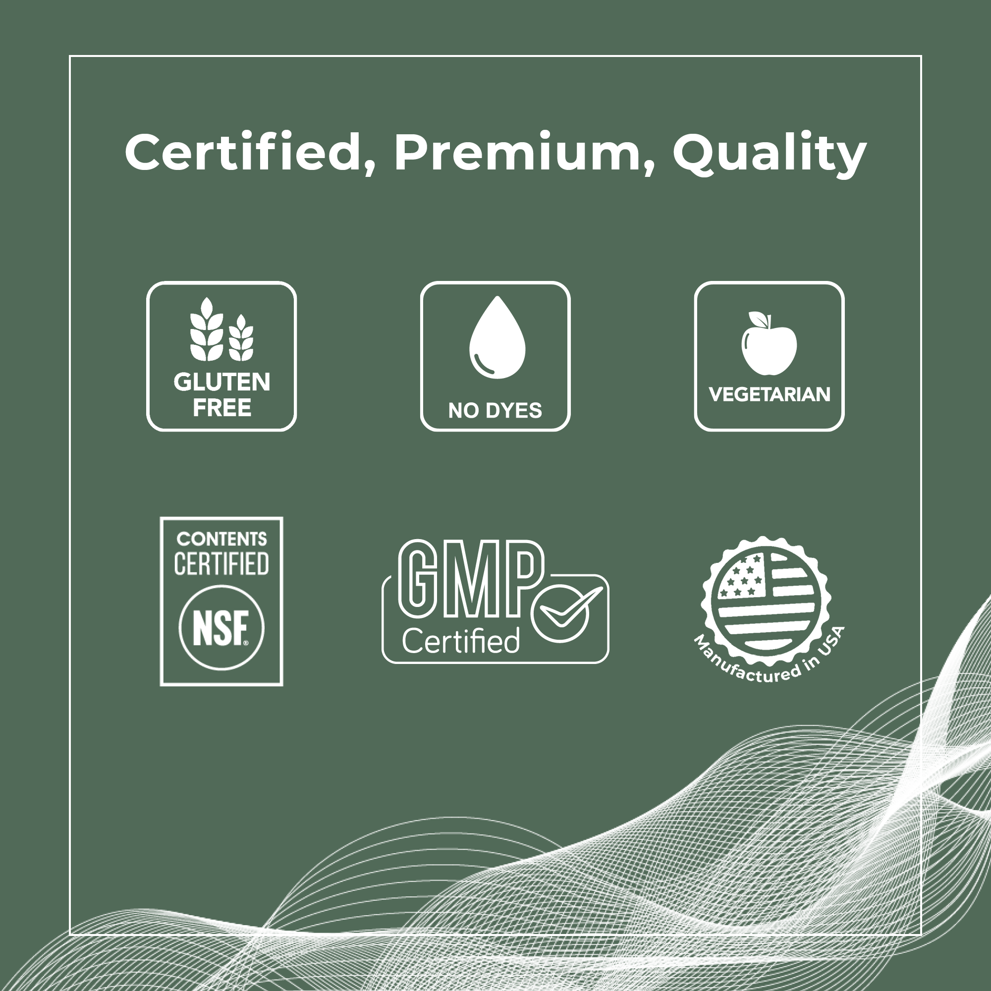 Third party tested and certified prostate support for men.