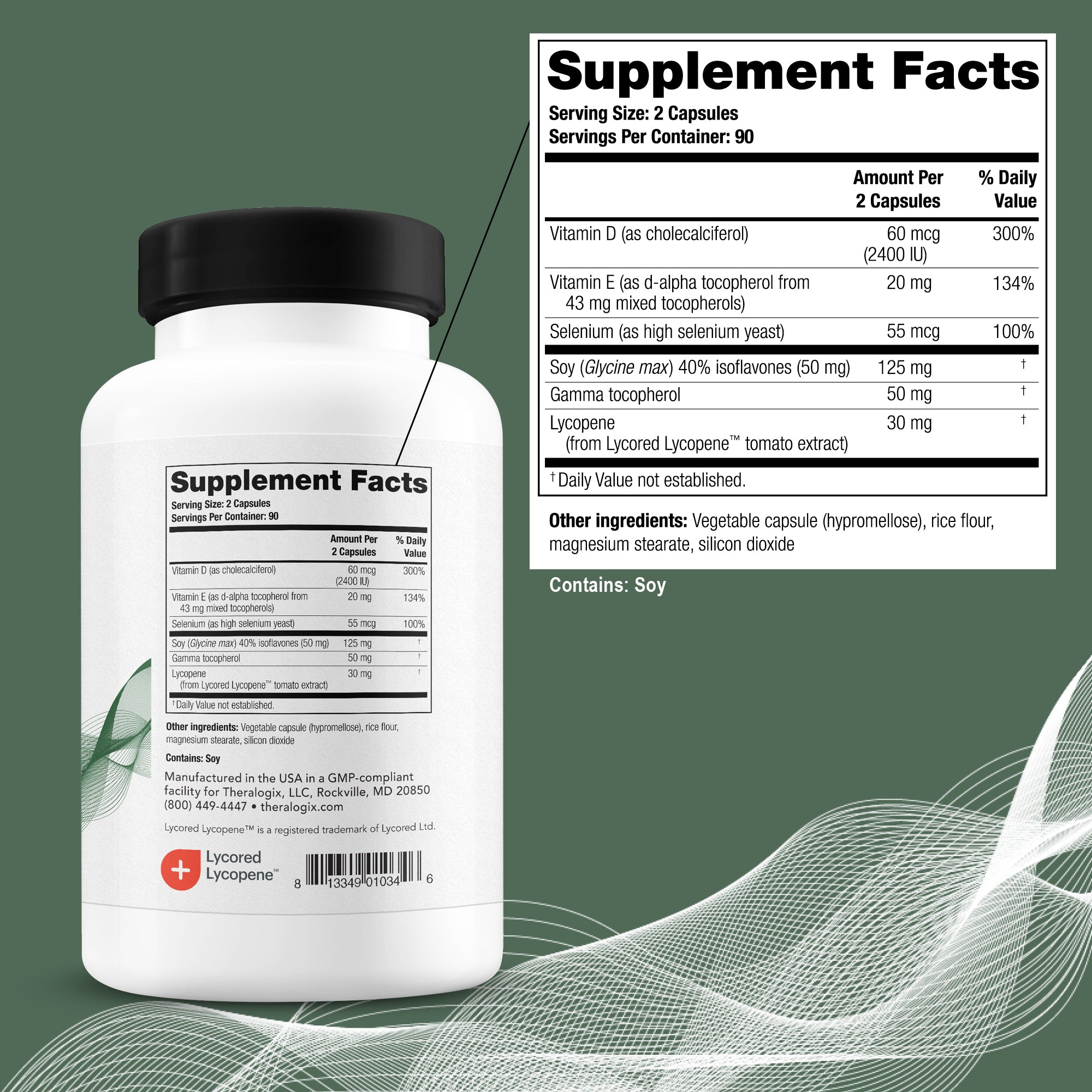 Formulated to maintain and support a healthy prostate