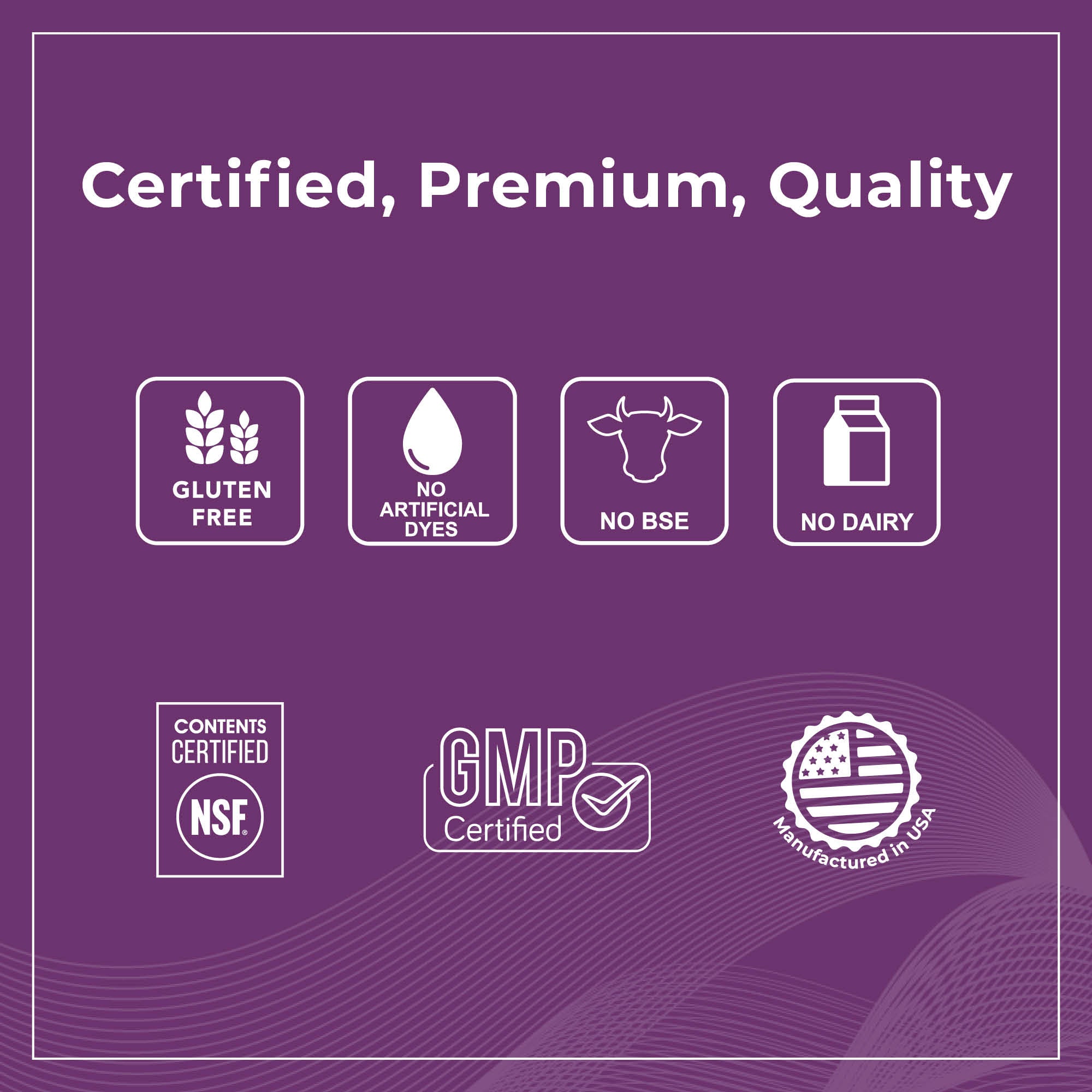 Tested and certified prenatal supplement to support pregnancy