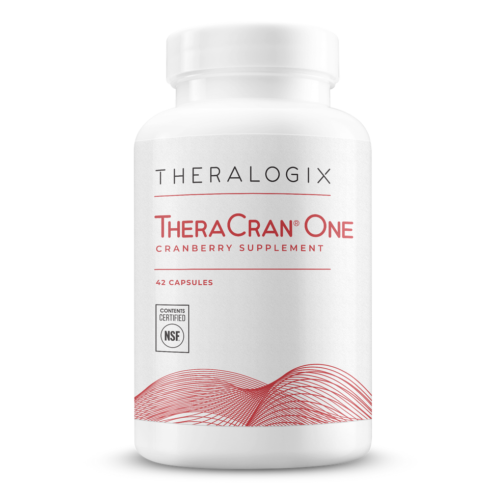 Urologist recommended TheraCran One Cranberry Capsules are gluten free and are created to promote normal urinary tract health.