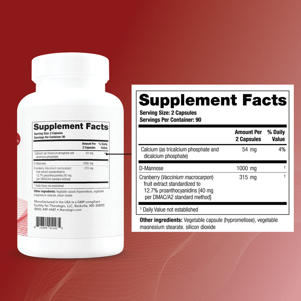 2 capsules a day helps keep UTIs away