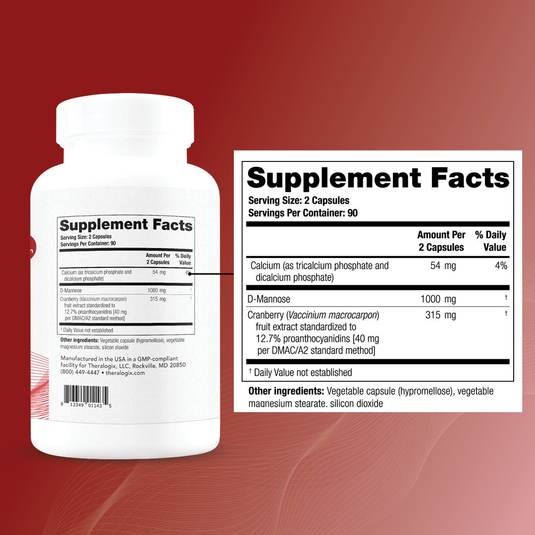 2 capsules a day helps keep UTIs away