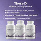 Tested and content certified vitamin D supplement.