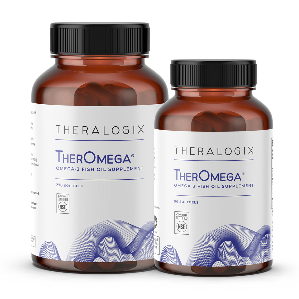 TherOmega is a pure, sustainable omega-3 fish oil supplement