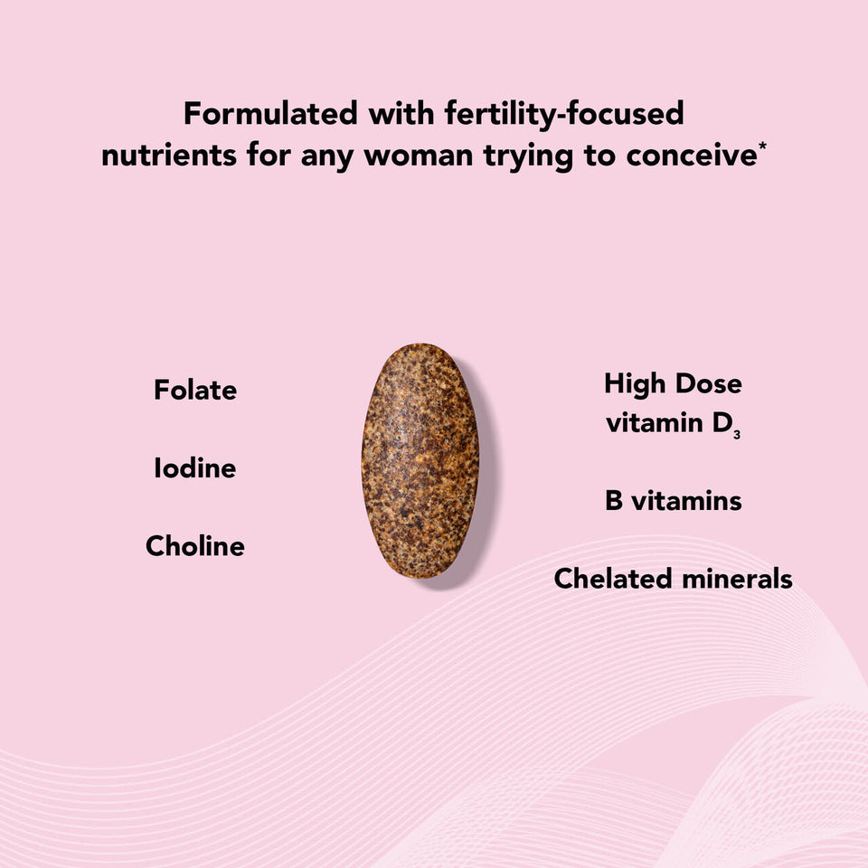 a pre-prenatal. Formulated with fertility-focused nutrients, TheraNatal Core is a complete multivitamin for any woman trying to conceive.