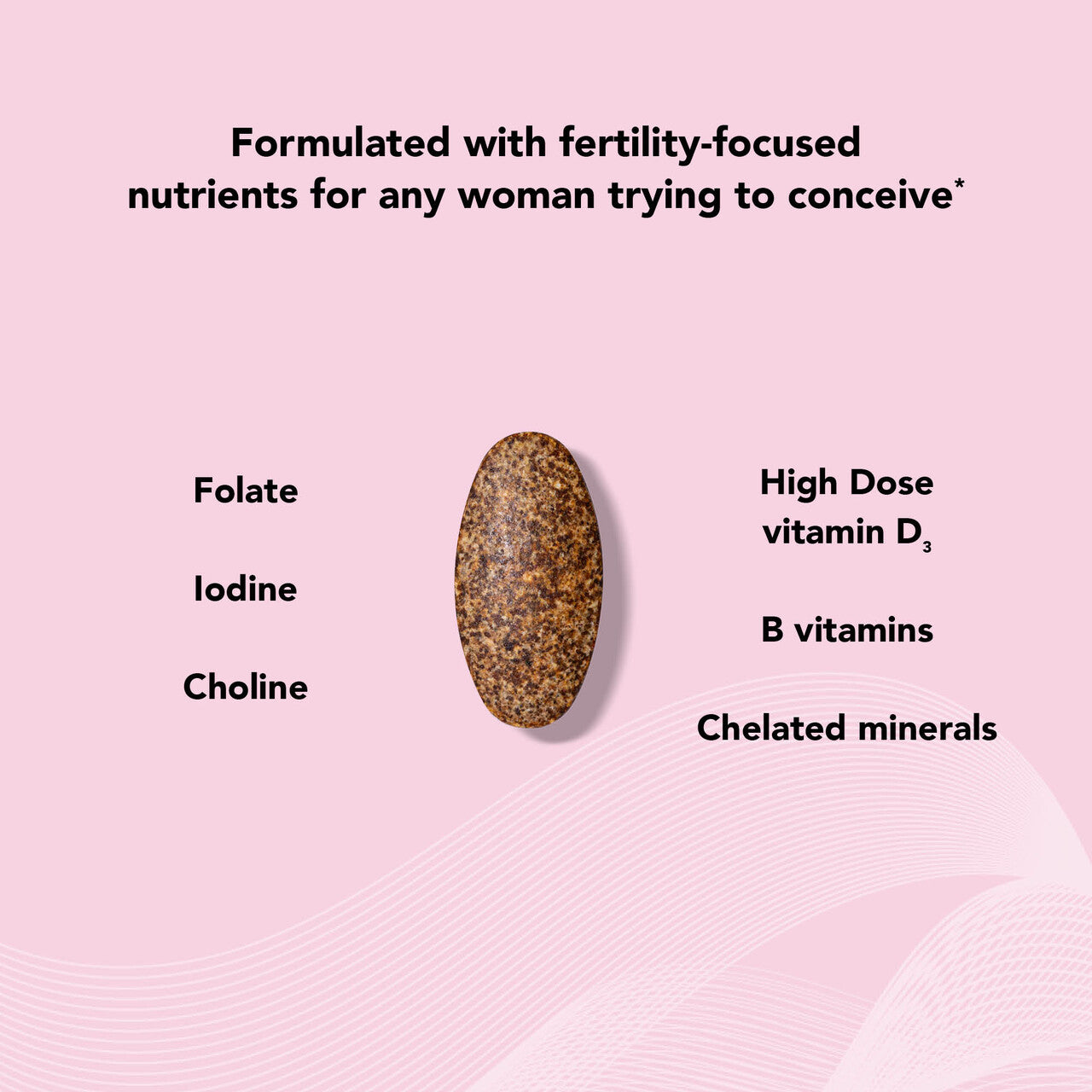 a pre-prenatal. Formulated with fertility-focused nutrients, TheraNatal Core is a complete multivitamin for any woman trying to conceive.