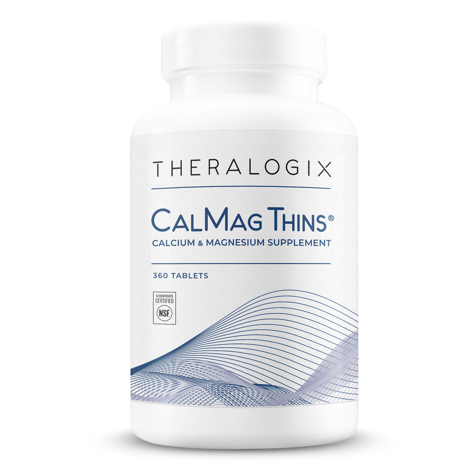 CalMag Thins redefine bone health supplements, delivering a powerful combination of calcium and magnesium in a small, easy-to-swallow tablet.*