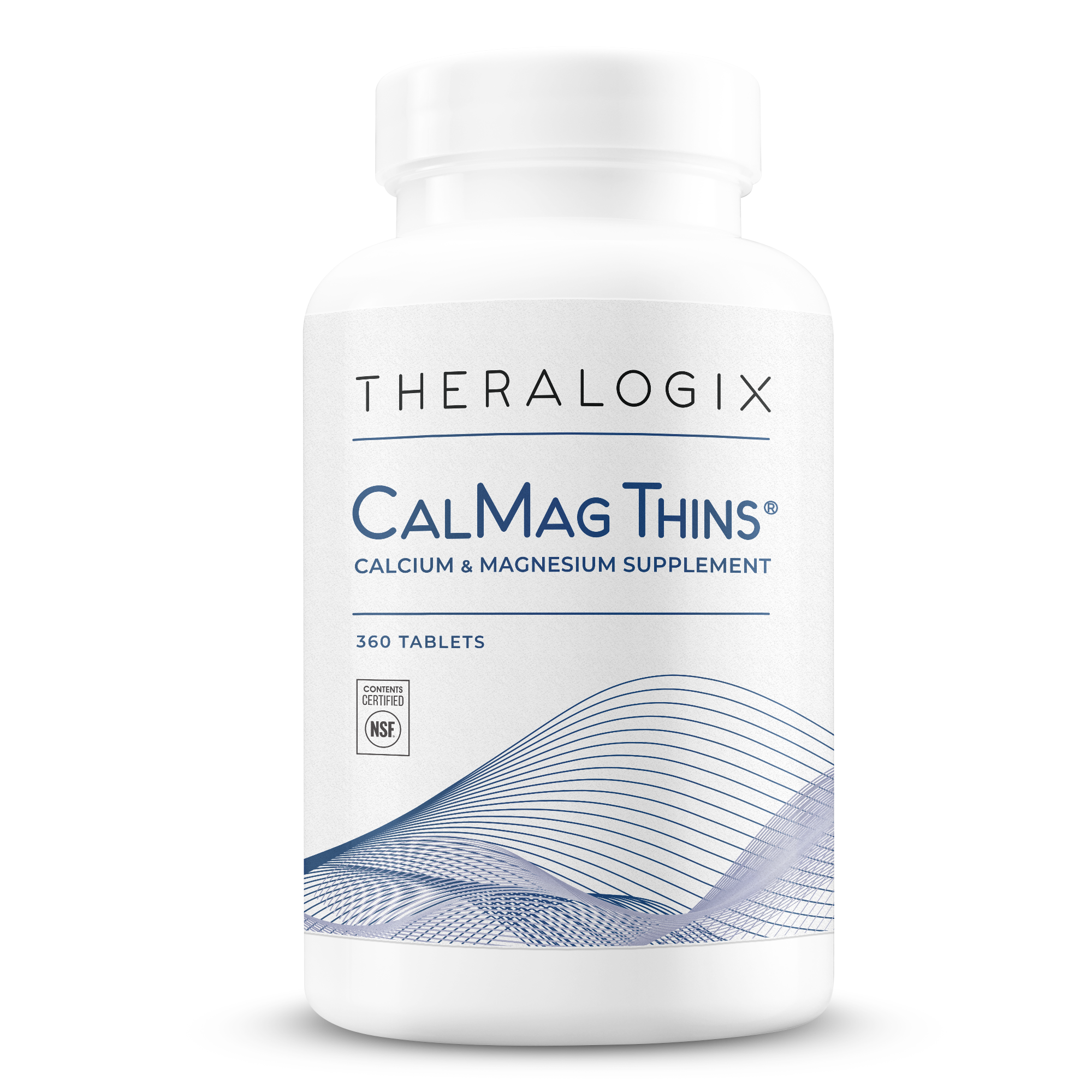 CalMag Thins redefine bone health supplements, delivering a powerful combination of calcium and magnesium in a small, easy-to-swallow tablet.*