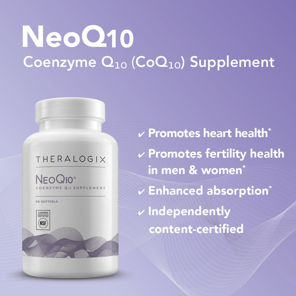 Heart health: Supports healthy blood pressure and overall heart health, and promotes optimal CoQ10 levels in those taking a statin medication.*