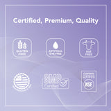 Certifications for NeoQ10 coQ10 supplement.