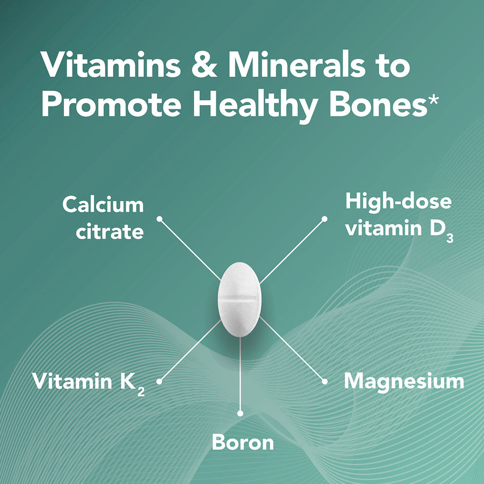 Prosteon is formulated with the highest quality ingredients for optimal bioavailability, and each nutrient has a specific purpose to support bone health.