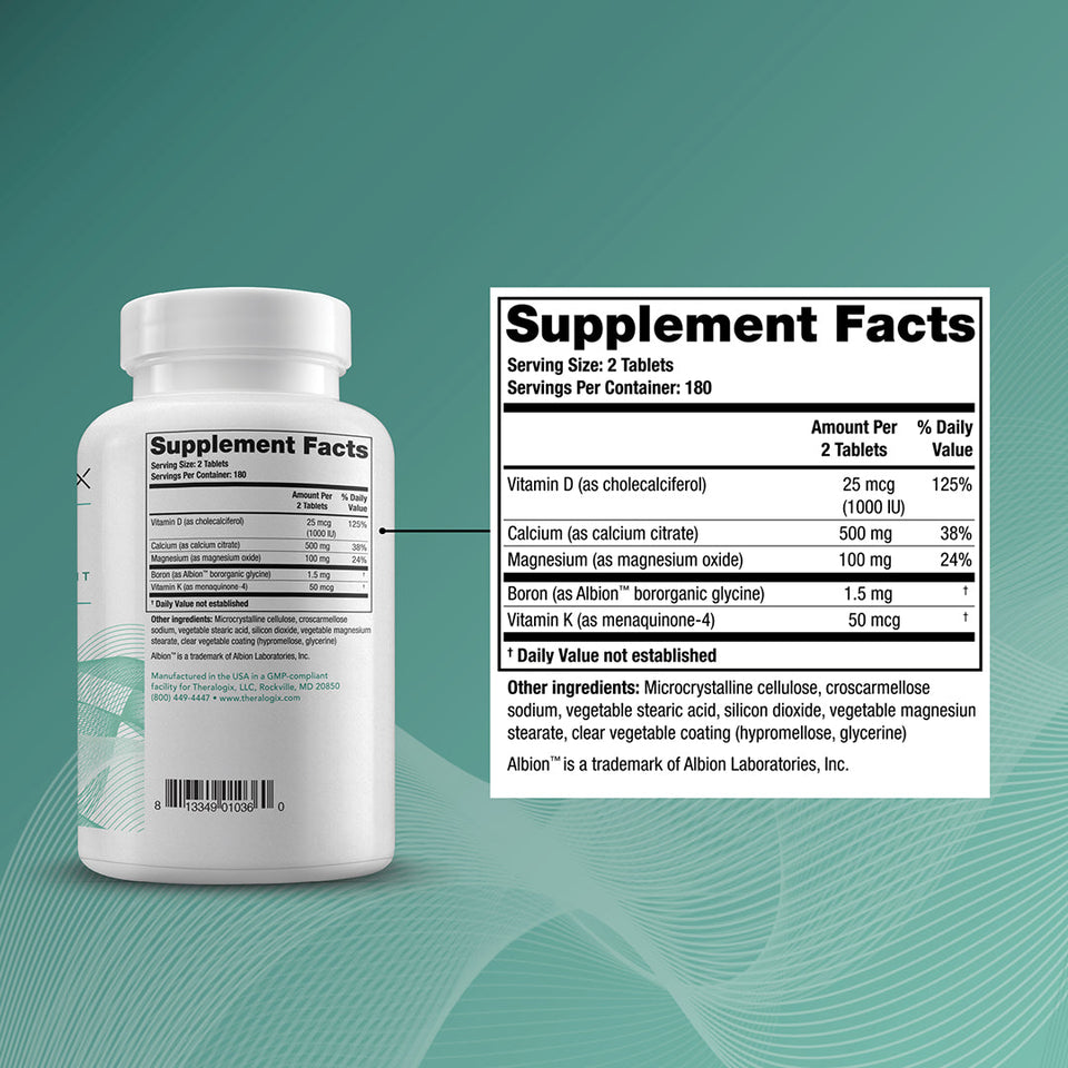 Recommended for men undergoing ADT therapy, or anyone searching for a complete bone health supplement.