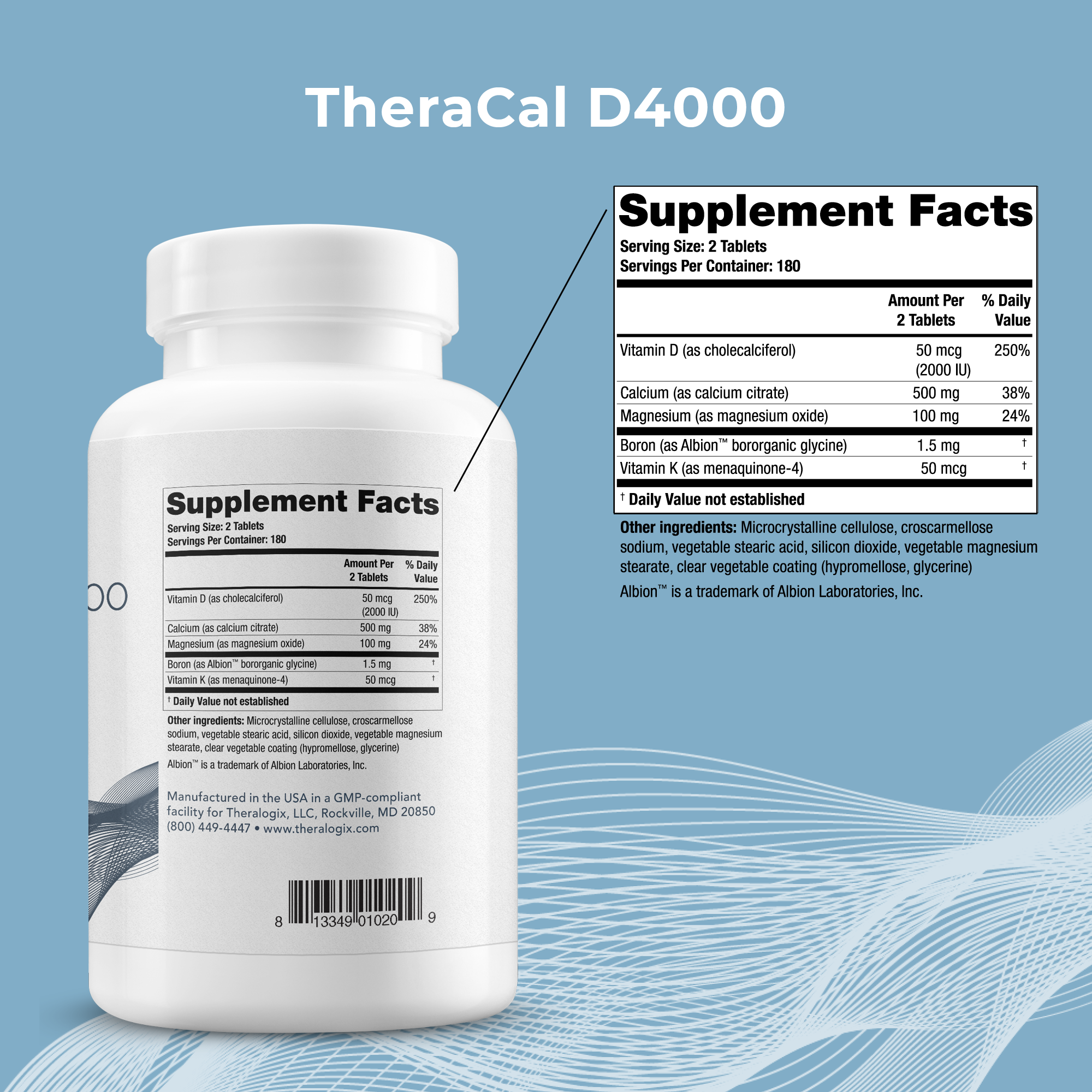 TheraCal calcium from Theralogix