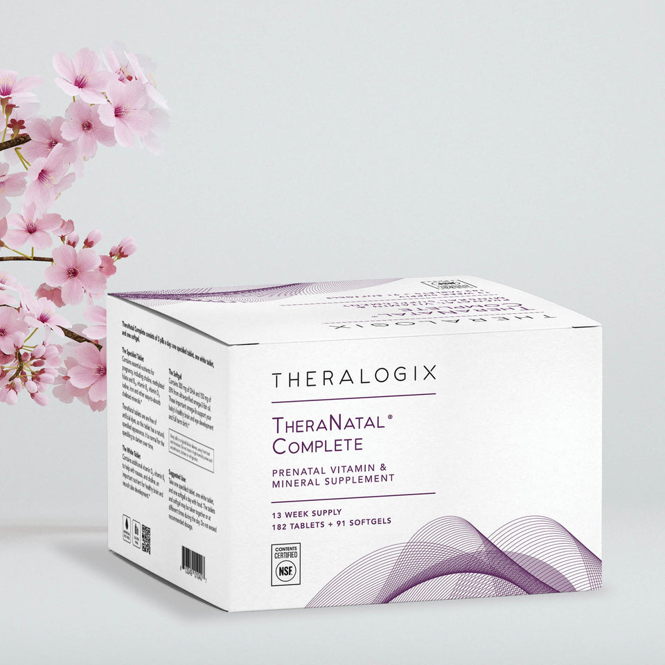OB-GYN recommended TheraNatal Complete for the most comprehensive formula for women during pregnancy.