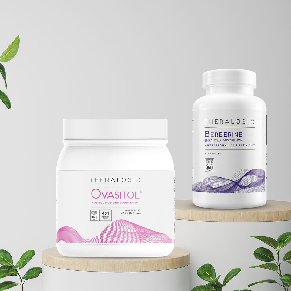 A theralogix bundle for womens health to support healthy metabolism, insulin, and blood sugar levels.