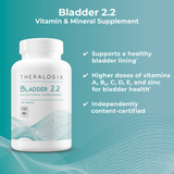 A bladder health multivitamin Based on original research by Dr. Donald Lamm, a pioneer in the bladder health field.