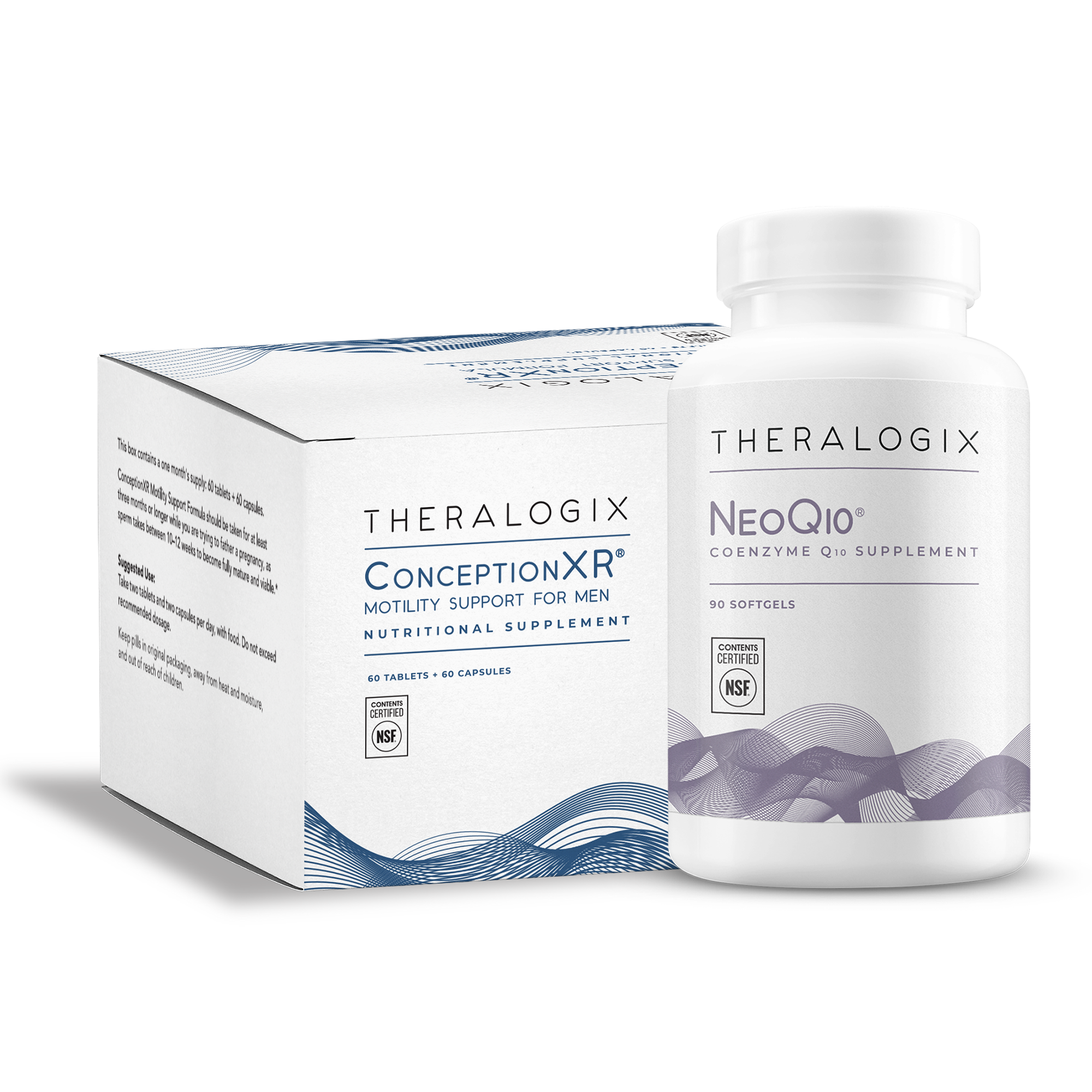 健康・医学 FUSION PROTEIN TECHNOLOGIES FOR BIOPHARM ConceptionXR® Motility Support + NeoQ10® Bundle – Theralogix