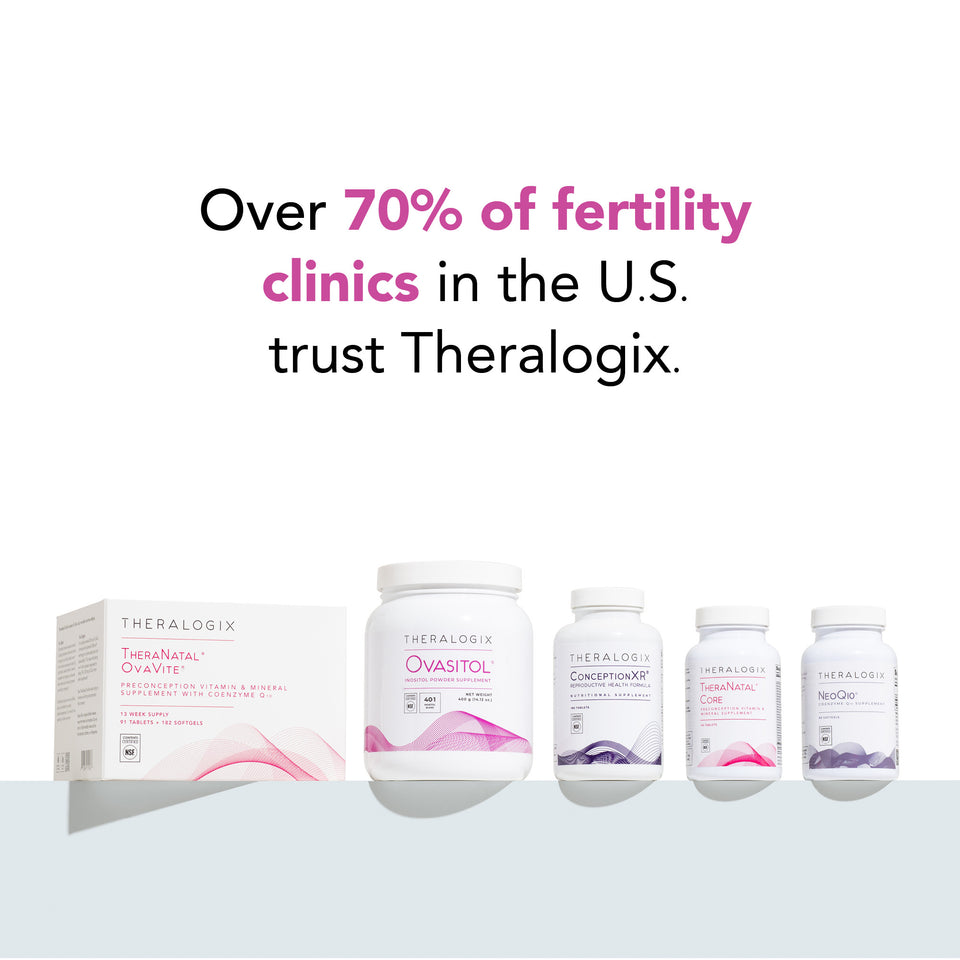 Over 70% of fertility clinics in the U.S. trust Theralogix