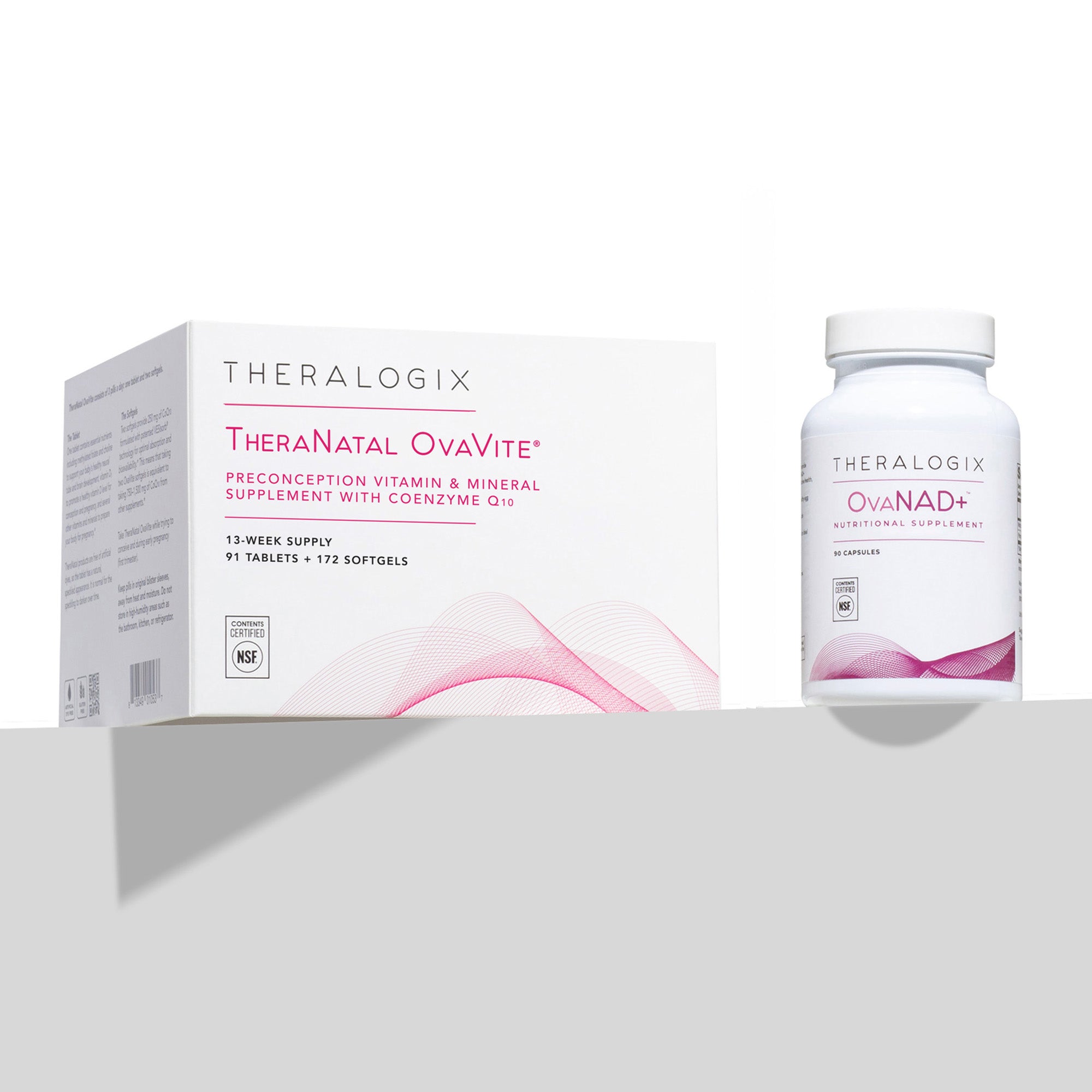 NAD and NMN for egg quality support for women's fertility supplements
