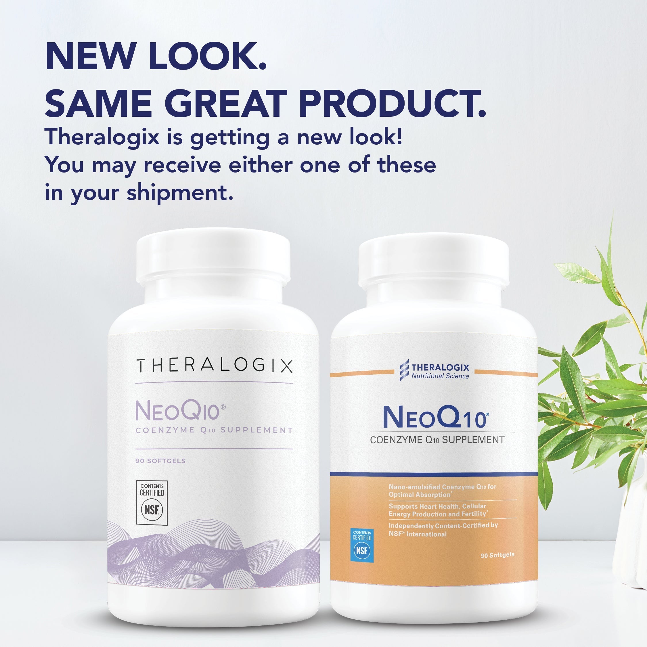 NeoQ₁₀® Coenzyme Q₁₀ Supplement | Theralogix