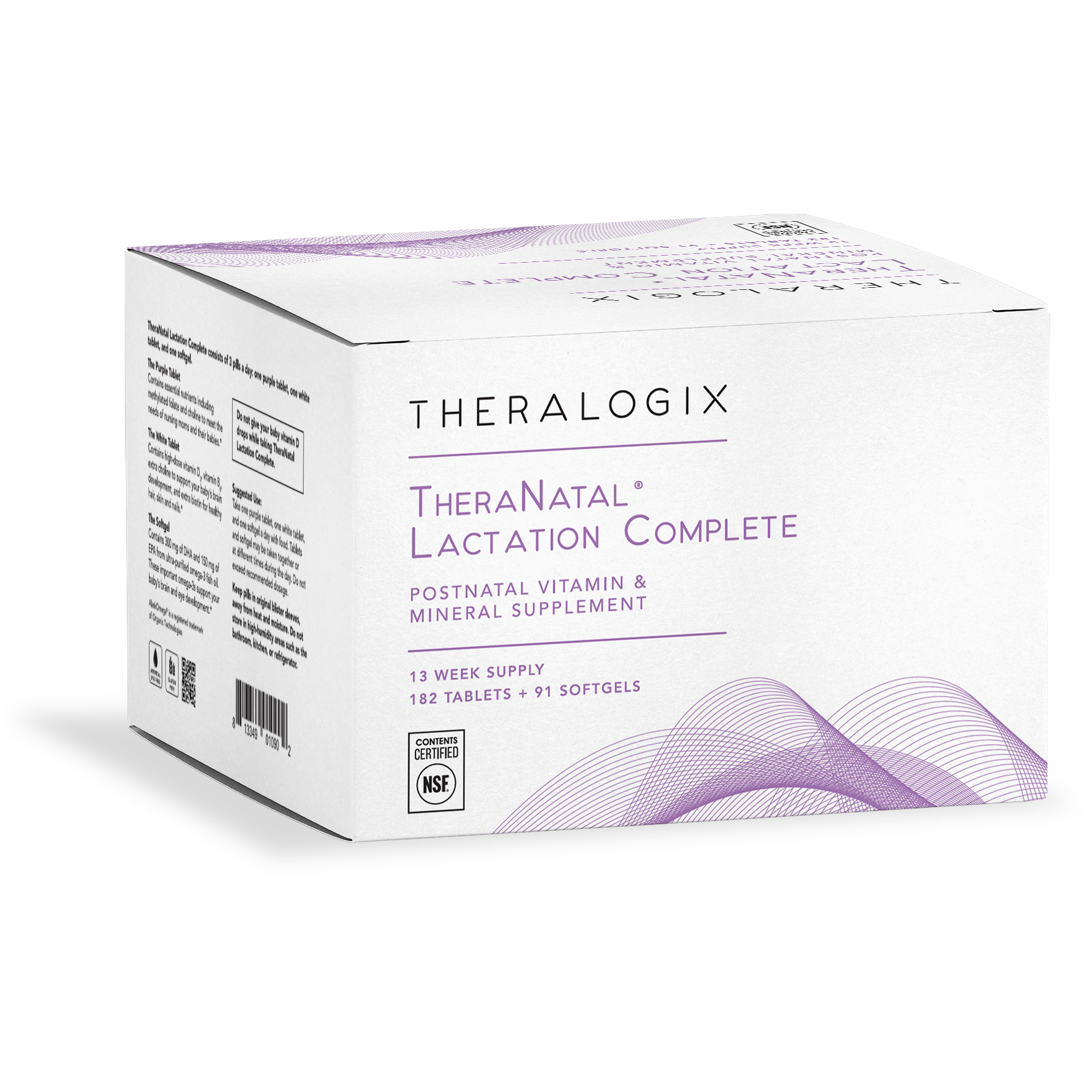 TheraNatal Lactation complete postnatal vitamin and mineral supplement