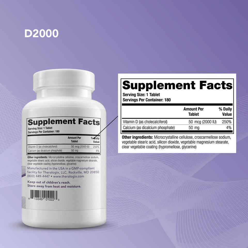 High dose vitamin D supplement