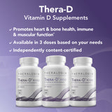 Tested and content certified vitamin D supplement. 