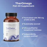   Omega-3s found in TherOmega have been show to support a healthy immune system.