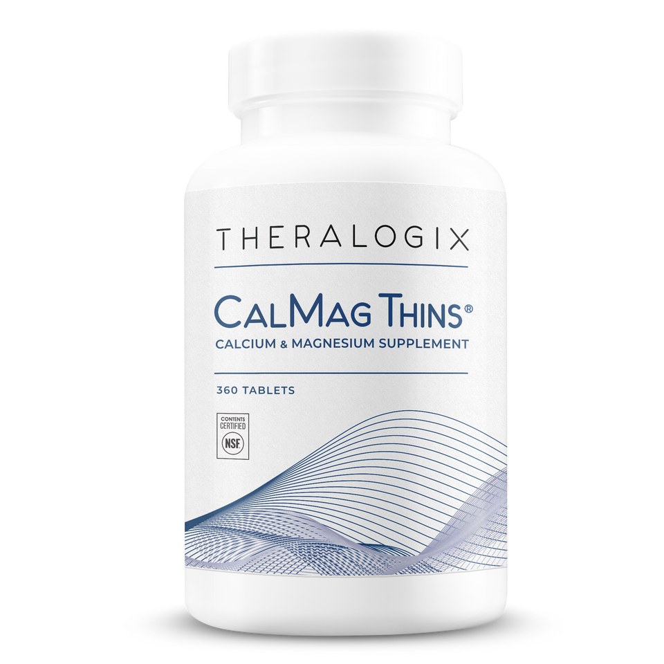 CalMag Thins redefine bone health supplements, delivering a powerful combination of calcium and magnesium in a small, easy-to-swallow tablet.* 
