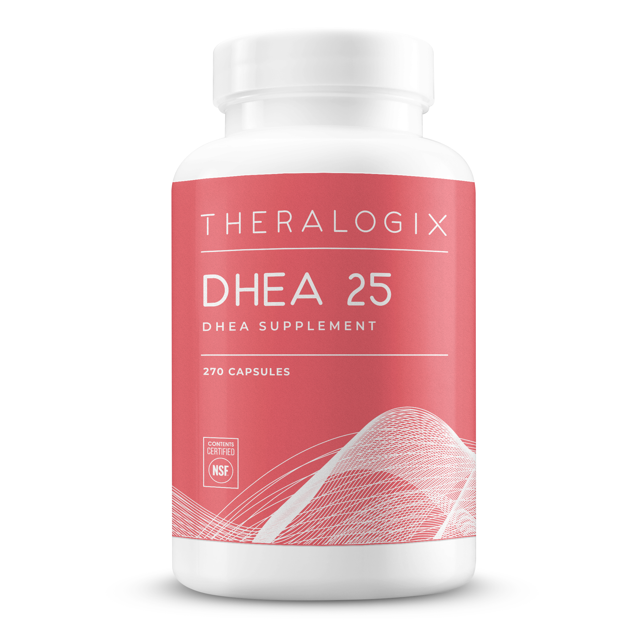 DHEA 25 is a micronized DHEA supplement to support female fertility, plus quality of life for older adults.*   