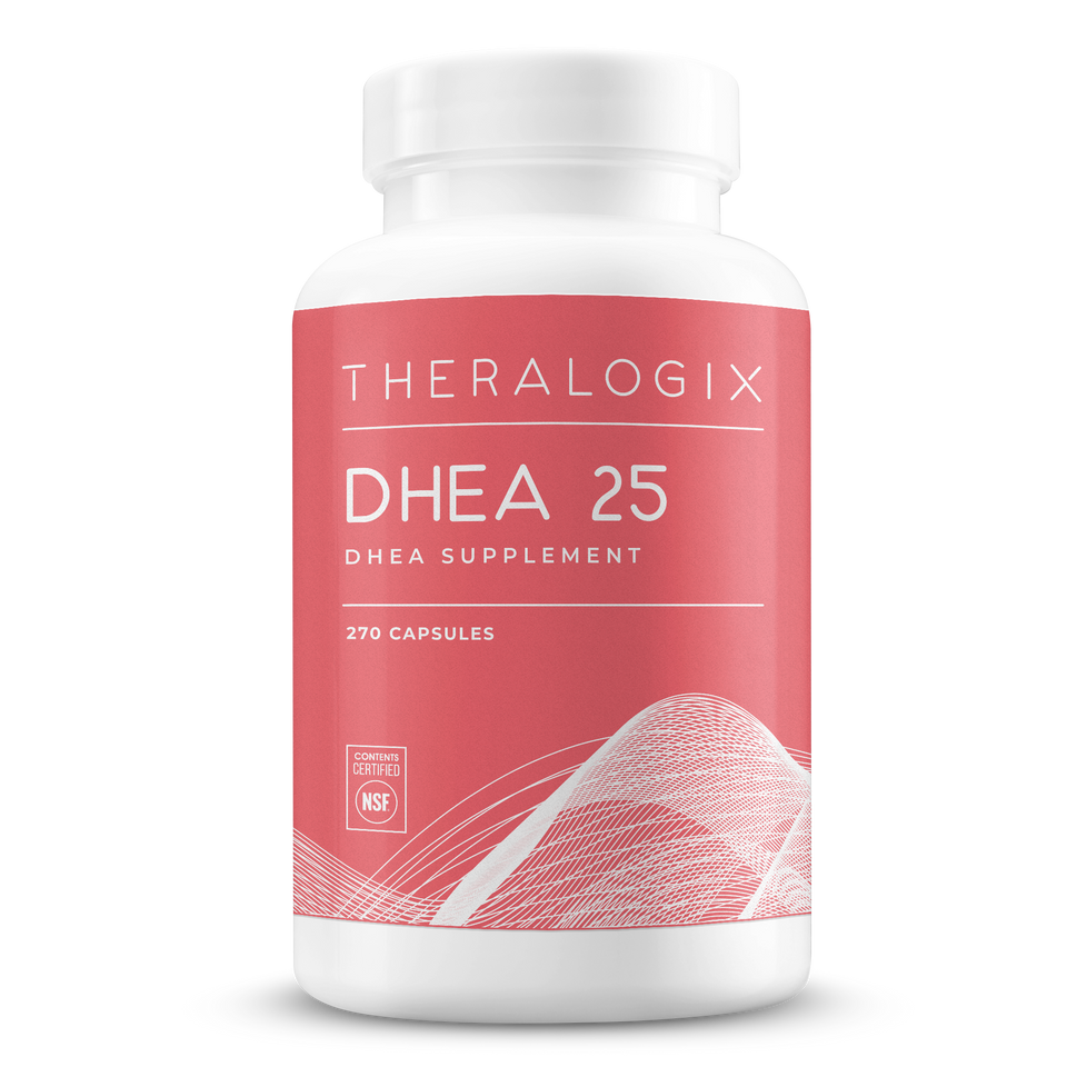 DHEA 25 is a micronized DHEA supplement to support female fertility, plus quality of life for older adults.*   