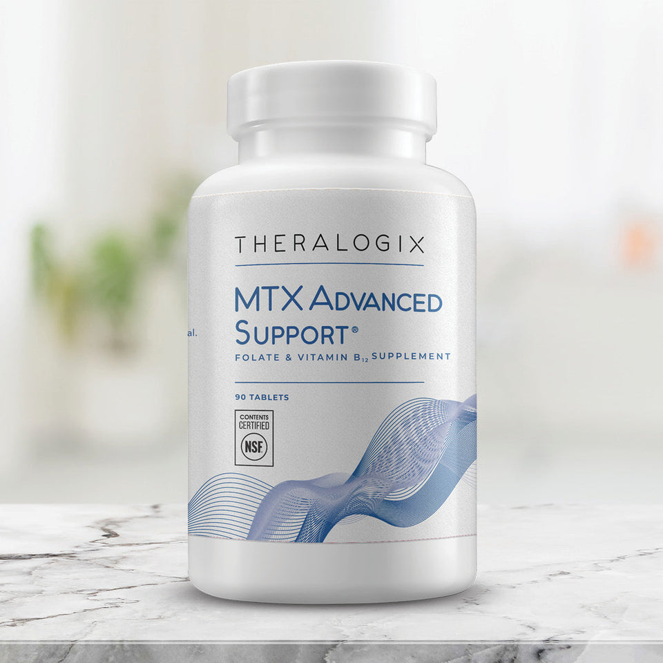 MTX Advanced Support is designed to provide nutrient support for those taking methotrexate, or for anyone that needs extra folate or vitamin B12.*