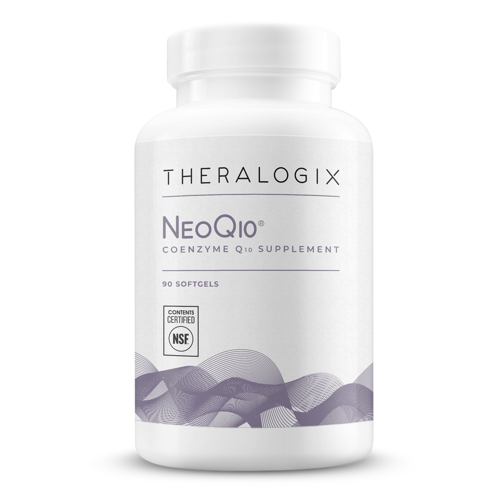 NeoQ10 is an enhanced-absorption coenzyme Q10 (CoQ10) supplement to support heart health, plus male and female fertility.* 
