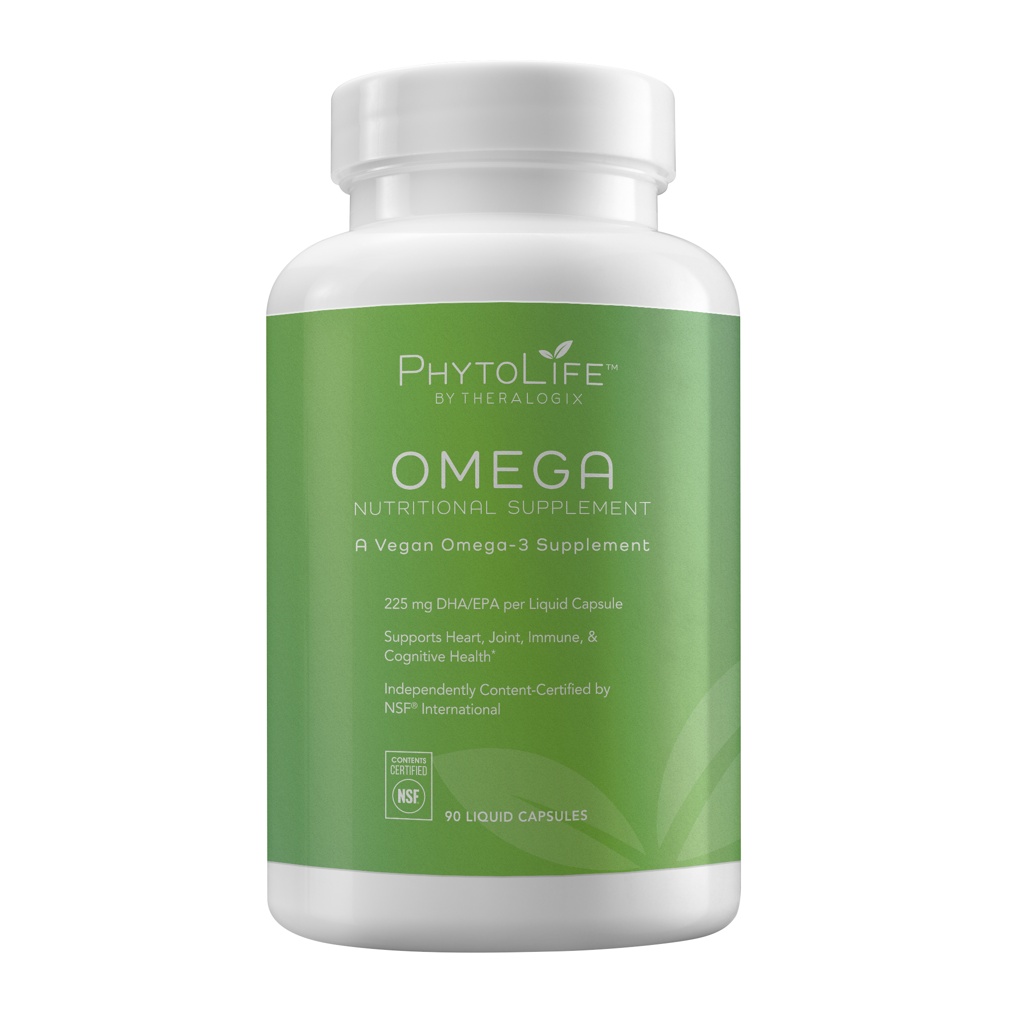 The omega-3 in PhytoLife Omega supports eye, heart, brain, and immune health.*