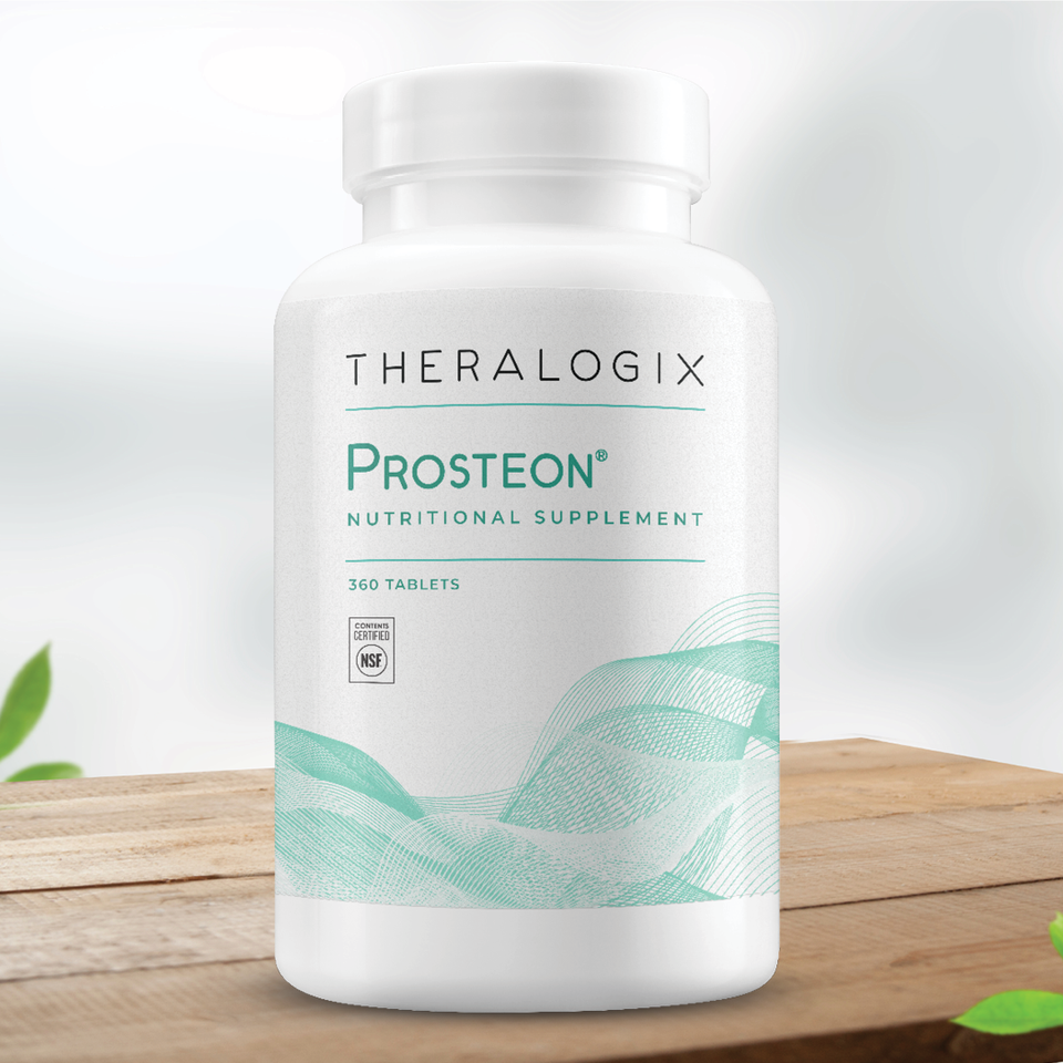Prosteon is a comprehensive bone health supplement by Theralogix
